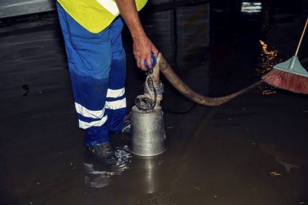 Basement Water Removal in Parrish