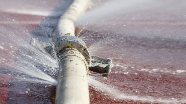 Burst Pipe Cleanup in Parrish