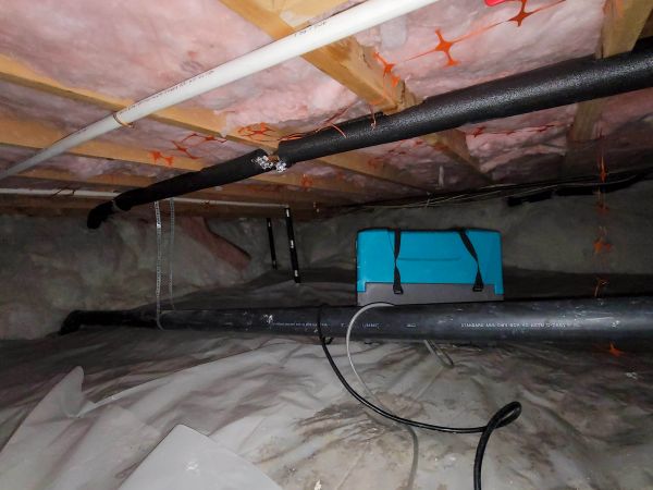 Crawl Space Water Remediation in Parrish