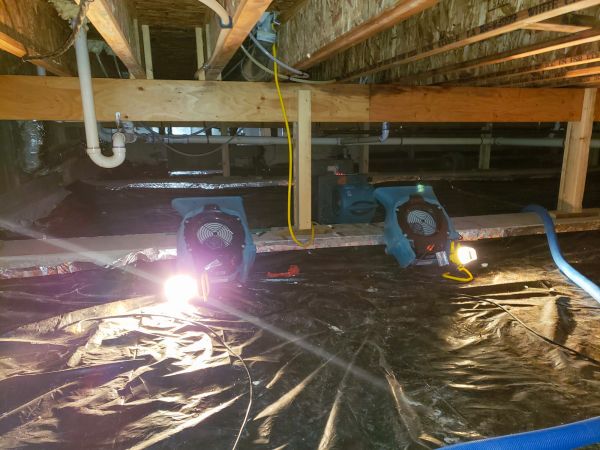 Crawlspace Water Removal in Parrish